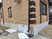 Цоколь дома утепляем фасадным пенопластом