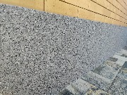 Завершены работы на очередном объекте где было выполнено утепление с последующей отделкой мраморной крошкой