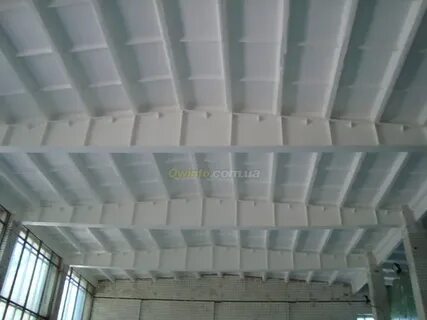 цех потолок - безвоздушная окраска поверхностей