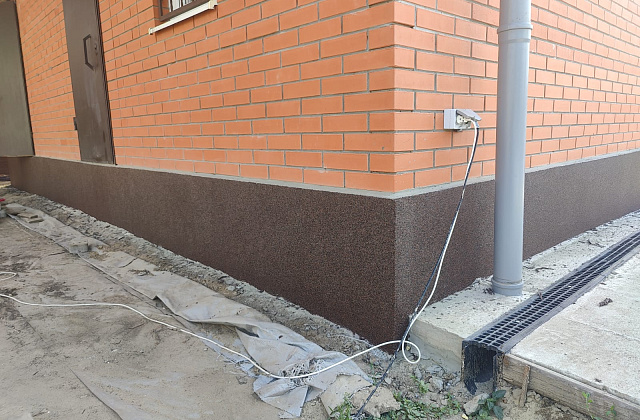 Отделка цоколя мраморной крошкой – Ростов-на-Дону