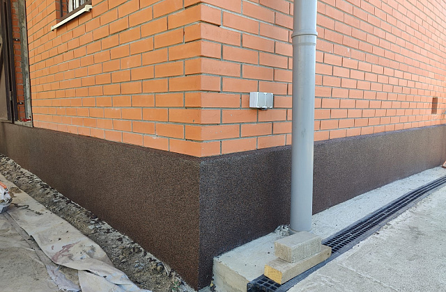 Отделка цоколя мраморной крошкой – Ростов-на-Дону