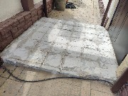 Укладка керамогранитной плитки на улице