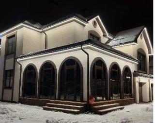 Подсветка фасадов гибким неоном Подсветка фасадов гибким неоном