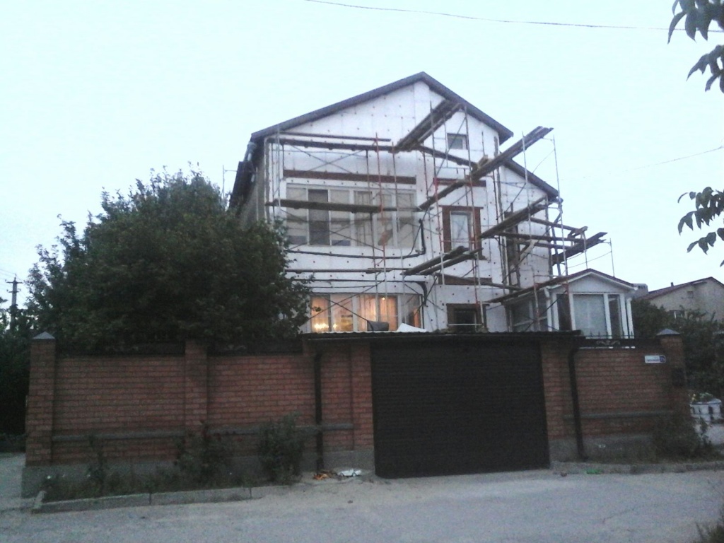 Утепление фасада дома пенопластом - Ростов-на-Дону