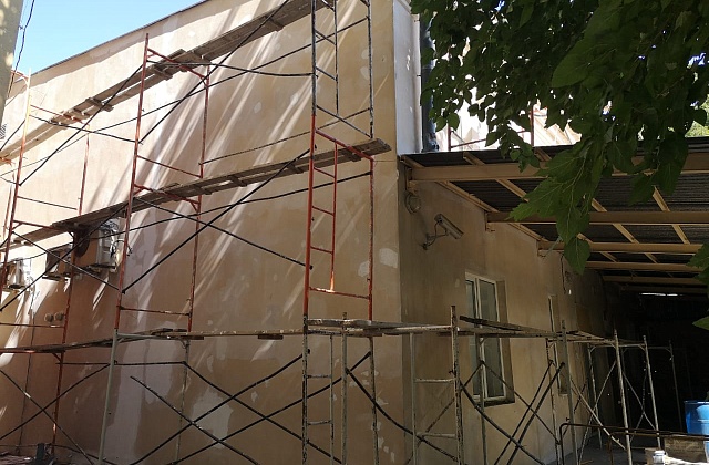 Текущий ремонт фасада