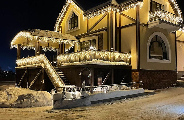 Новогодняя подсветка дома – Ростов-на-Дону и область