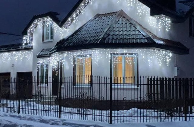 Новогоднее украшение домов в Ростове-на-Дону и области